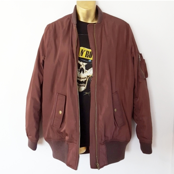 American Eagle Outfitters Jackets & Blazers - American Eagle oversized bomber jacket size medium